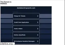 Sites similar to ashdalechiropractic.com