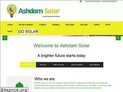 Sites similar to ashdamsolar.com
