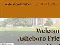 Sites similar to asheborofriends.org