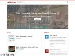 Sites similar to ashecon.org
