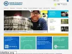 Sites similar to ashecountygov.com
