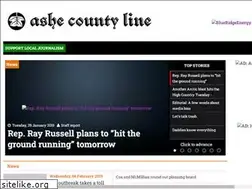 Sites similar to ashecountyline.com