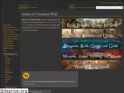 Sites similar to ashesofcreation.wiki