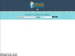 Sites similar to ashevilleareapetsitters.com