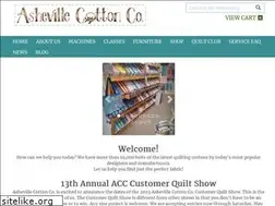 Sites similar to ashevillecottonco.com