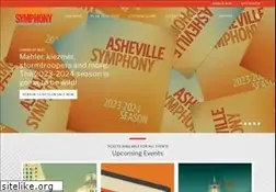 Sites similar to ashevillesymphony.org