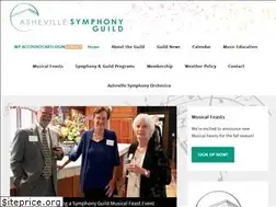 Sites similar to ashevillesymphonyguild.org