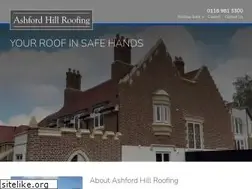Sites similar to ashfordhillroofing.co.uk