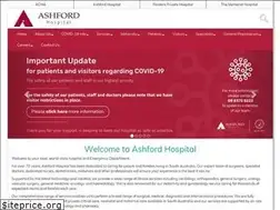 Sites similar to ashfordhospital.org.au