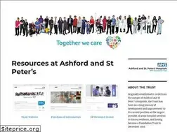 Sites similar to ashfordstpeters.net
