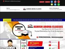 Sites similar to ashisharoraclasses.com
