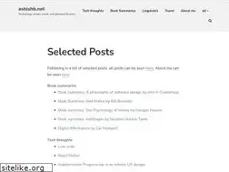 Sites similar to ashishb.net
