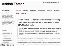 Sites similar to ashishtomar.in