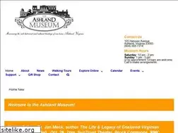 Sites similar to ashlandmuseum.org
