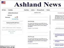 Sites similar to ashlandnews.org
