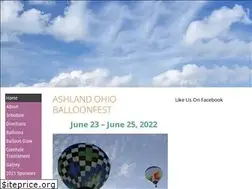 Sites similar to ashlandohioballoonfest.com