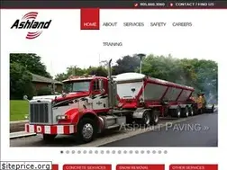 Sites similar to ashlandpaving.com