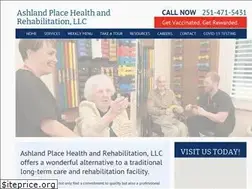 Sites similar to ashlandplacehealthandrehab.com