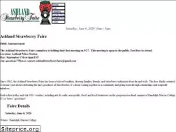 Sites similar to ashlandstrawberryfaire.com