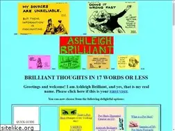 Sites similar to ashleighbrilliant.com