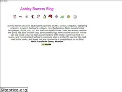 Sites similar to ashleybowers.com