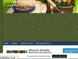 Sites similar to ashleygardeningtips.com