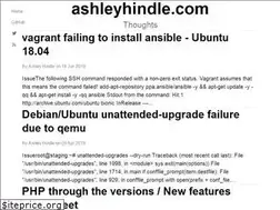 Sites similar to ashleyhindle.com