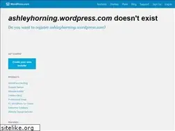 Sites similar to ashleyhorning.com