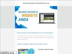 Sites similar to ashleyindonesia.com