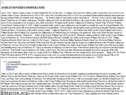 Sites similar to ashleyonthecooper.com
