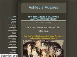 Sites similar to ashleysaussies.com