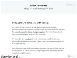 Sites similar to ashokfernandez.wordpress.com