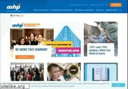 Sites similar to ashp.org