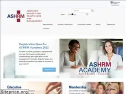 Sites similar to ashrm.org
