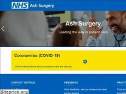 Sites similar to ashsurgery.nhs.uk