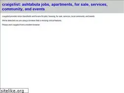 Sites similar to ashtabula.craigslist.org
