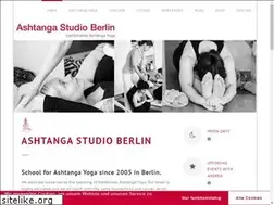 Sites similar to ashtangastudio.de