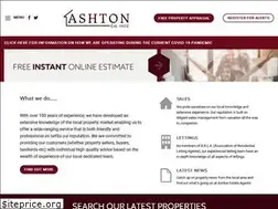 Sites similar to ashtonestateagents.co.uk