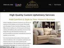 Sites similar to ashtonsupholstery.com