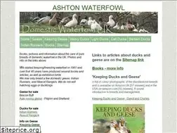 Sites similar to ashtonwaterfowl.net