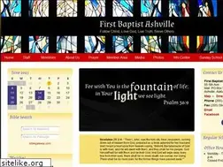 Sites similar to ashvillefirstbaptist.org