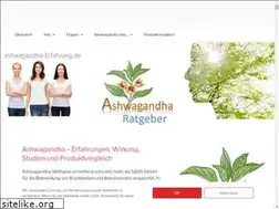 Sites similar to ashwagandha-erfahrung.de