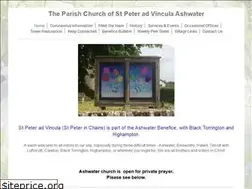 Sites similar to ashwaterparishchurch.com