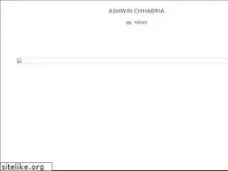 Sites similar to ashwinchhabria.com