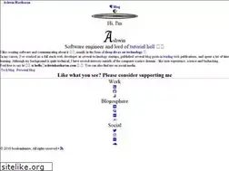 Sites similar to ashwinhariharan.tech