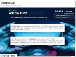 Sites similar to asi.finance