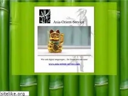 Sites similar to asia-orient-service.de