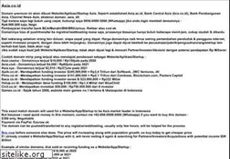 Sites similar to asia.co.id