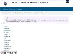 Sites similar to asia.ubc.ca