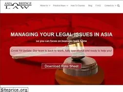 Sites similar to asiabridgelaw.com
